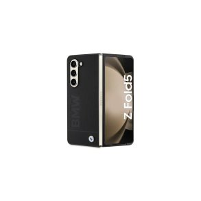 BMW Signature Logo Imprint-cover til Samsung Galaxy Z Fold 5 Black