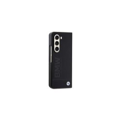 BMW Signature Logo Imprint-cover til Samsung Galaxy Z Fold 5 Black