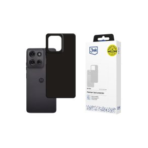 3mk Matt-cover til Motorola Moto G75 Black