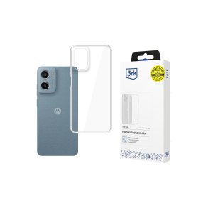 3mk Clear-cover til Motorola Moto G05 / E15 G4 Transparent