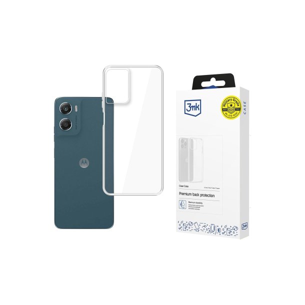 3mk Clear-cover til Motorola Moto G06 / Moto G06 Power Transparent