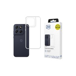 3mk Clear-cover til Motorola Moto G87 Transparent