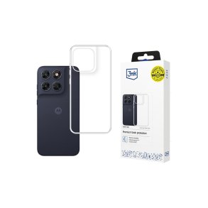 3mk Clear-cover til Motorola Moto G87 Transparent