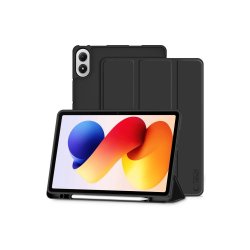 Tech-Protect SmartCase Pen-cover til Xiaomi Poco Pad M1 / Redmi Pad 2 Pro 12.1 Black