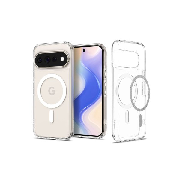 Spigen Ultra Hybrid MagSafe-cover til Google Pixel 11 Pro XL Transparent / White