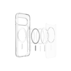 Spigen Ultra Hybrid MagSafe-cover til Google Pixel 11 Pro XL Transparent / White