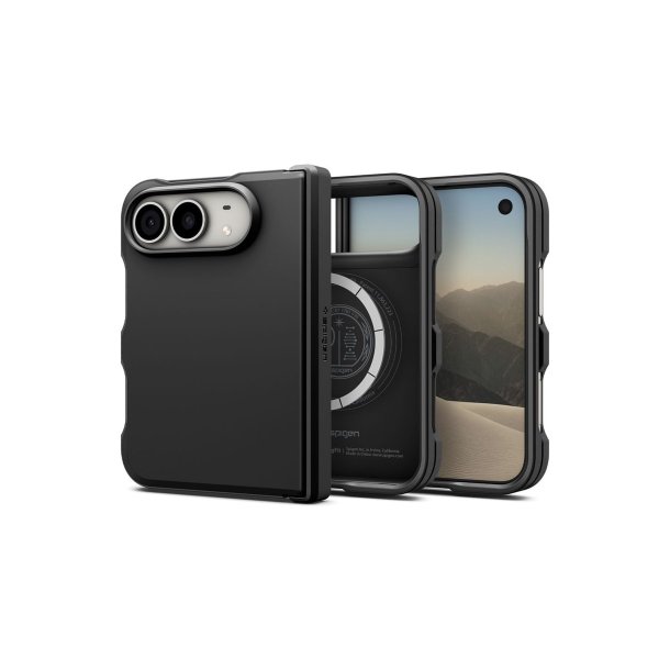Spigen Tough Armor T MagSafe-cover til iPhone Duo Black
