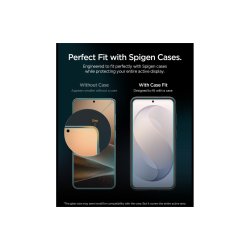 Spigen Glas.tR EZ Fit Pro AC 2-pak h�rdet sk�rmbeskyttelsesglas til Samsung Galaxy S26 FE