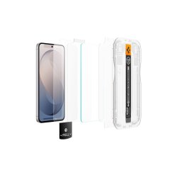 Spigen Glas.tR EZ Fit Pro AC 2-pak h�rdet sk�rmbeskyttelsesglas til Samsung Galaxy S26 FE