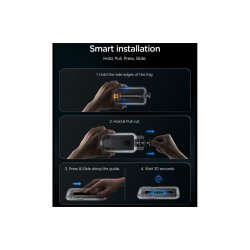 Spigen Glas.tR EZ Fit Pro AC 2-pak h�rdet sk�rmbeskyttelsesglas til Samsung Galaxy S26 FE