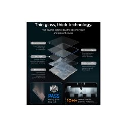 Spigen Glas.tR EZ Fit Pro AC 2-pak h�rdet sk�rmbeskyttelsesglas til Samsung Galaxy S26 FE