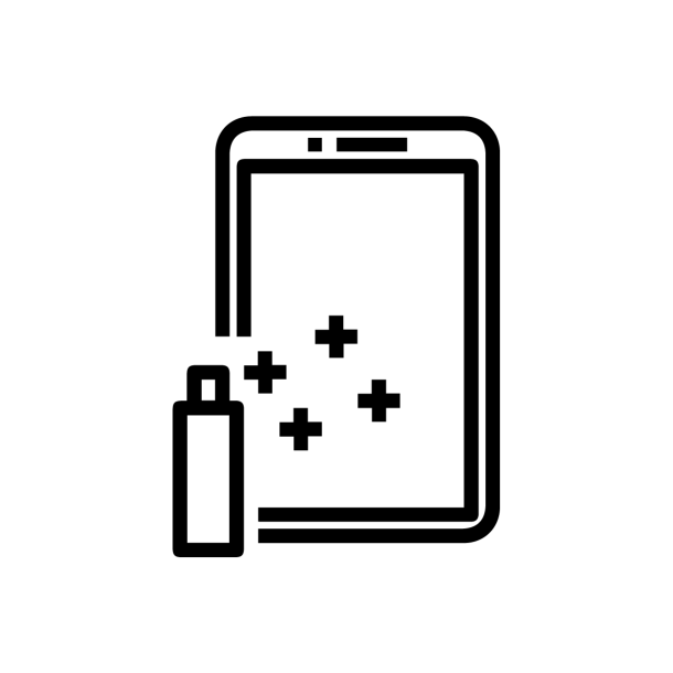 Rensespray til display