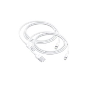[2-PAK] USB-A til Lightning kabel 1m