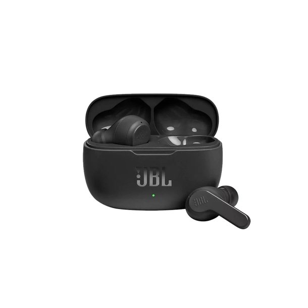 JBL Wave 200TWS Sort - Trdlse In-Ear Hretelefoner
