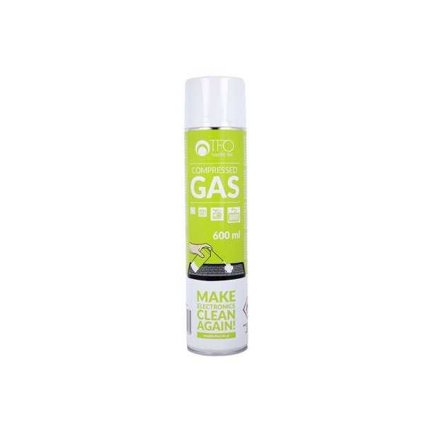 TFO Komprimeret luft, 600 ml