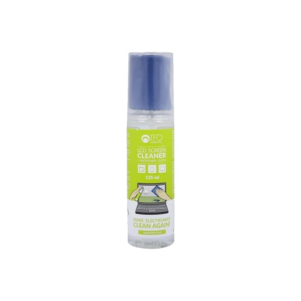 TFO Skrmrens med mikrofiberklud, 125 ml