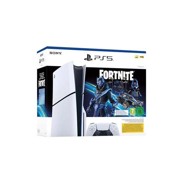 Sony PlayStation 5 Slim Disc Edition 1TB + Fortnite White