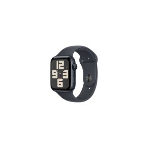 Apple Watch SE 2. Gen (2024) GPS 44mm Midnight Aluminium Case med Midnight Sport Band M/L