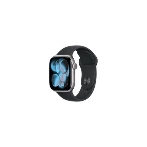 Apple Watch Series 11 GPS 42mm Space Gray Aluminium Case with Black Sport Band S/M