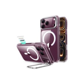 ESR Classic Hybrid Kickstand MagSafe-cover til iPhone 17 Pro Max / 18 Pro Max Transparent