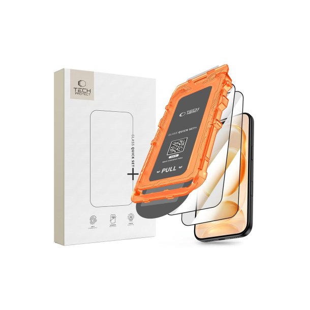 Tech-Protect Quick Set+ 2-pak h�rdet sk�rmbeskyttelsesglas til iPhone 17 Pro Max / 18 Pro Max