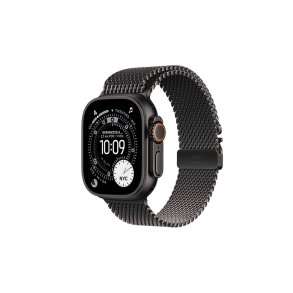 Apple Watch Ultra 3 (2025) 5G 49mm Black Titanium Case with Black Titanium Milanese Loop M Black