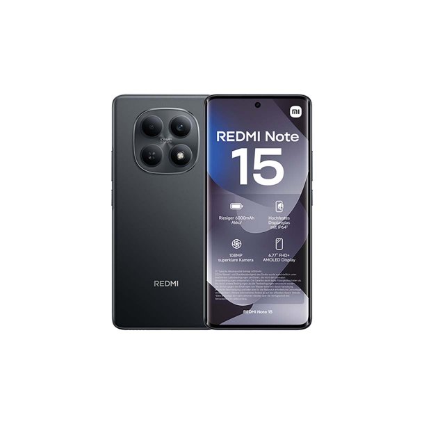 Xiaomi Redmi Note 15 4G 6GB/128GB Black