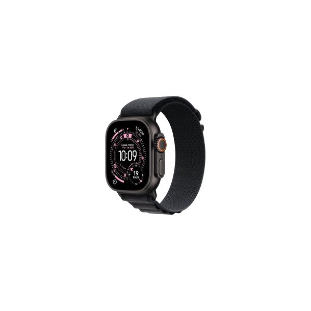 Apple Watch Ultra 3 (2025) 5G 49mm Black Titanium Case with Black Alpine Loop M