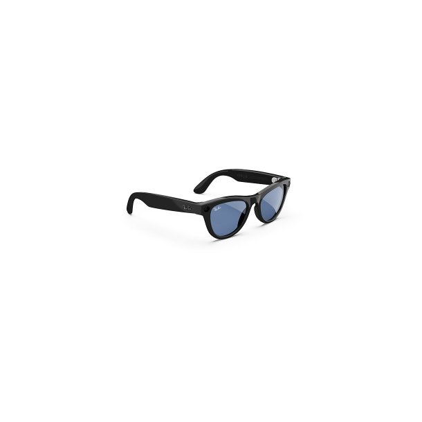 Ray-Ban Meta Skyler Gen 1 AI Glasses Shiny Black/Clear to Cerulean Blue Transitions