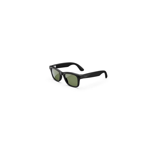 Ray-Ban Meta Wayfarer Gen 1 AI Glasses Size L Shiny Black/G15 Green