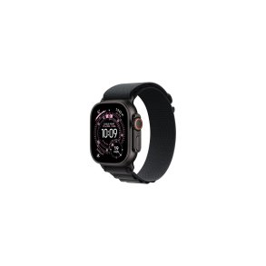 Apple Watch Ultra 3 (2025) 5G 49mm Black Titanium Case med Black Alpine Loop S