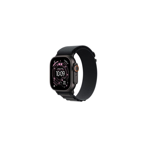 Apple Watch Ultra 3 (2025) 5G 49mm Black Titanium Case med Black Alpine Loop S