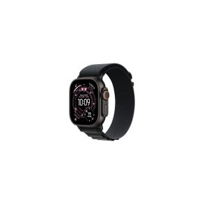 Apple Watch Ultra 3 (2025) 5G 49mm Black Titanium Case med Black Alpine Loop M