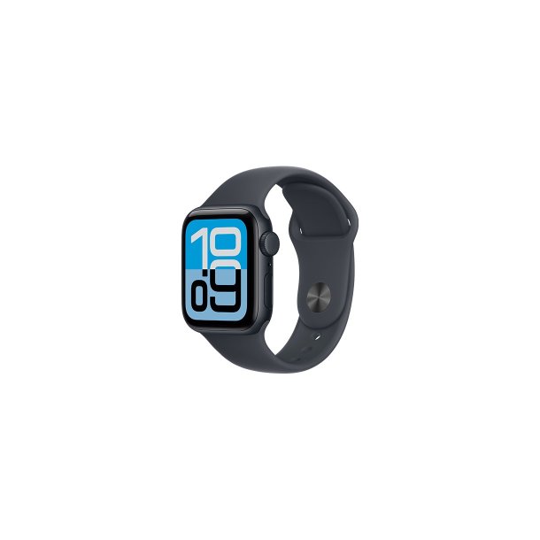 Apple Watch SE 3 (2025) LTE 40mm Midnight Aluminium Case med Midnight Sport Band S/M