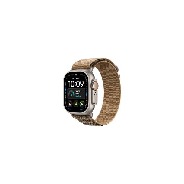 Apple Watch Ultra 4 (2026) 5G 49mm Natural Titanium Case med Desert Alpine Loop S