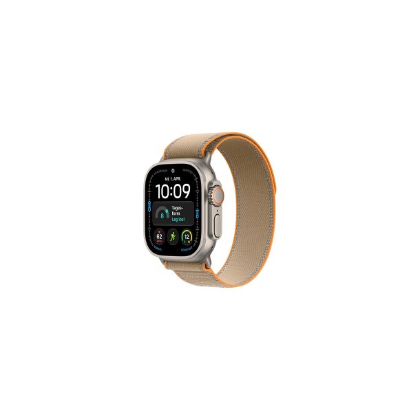 Apple Watch Ultra 4 (2026) 5G 49mm Natural Titanium Case med Sand Trail Loop M/L