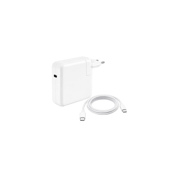 JLC 96W USB-C Adapter med kabel White