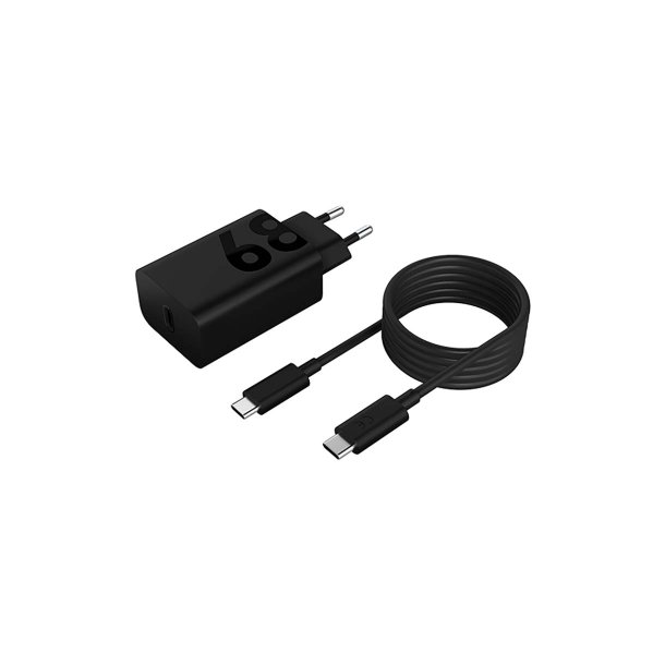Lenovo 68W USB-C Oplader (inkl. kabel) Sort