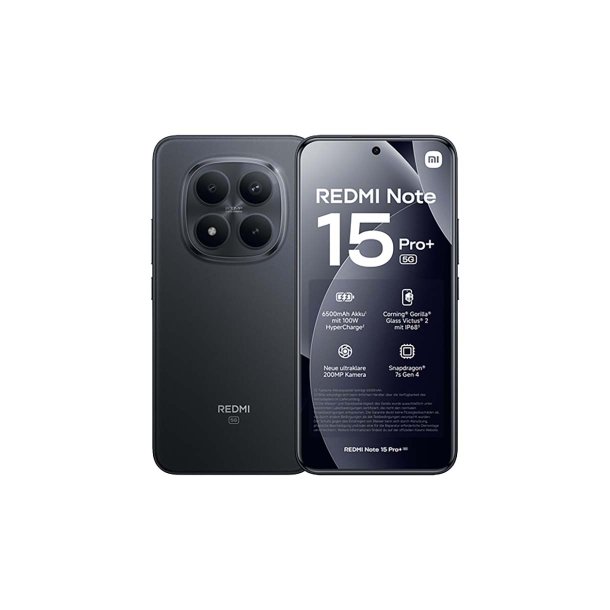 Xiaomi Redmi Note 15 Pro+ 5G 12GB/512GB Black