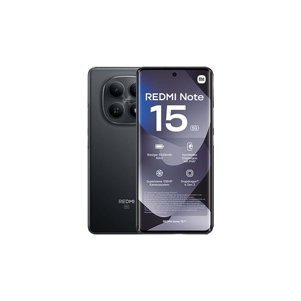 Xiaomi Redmi Note 15 5G 8GB/256GB Black