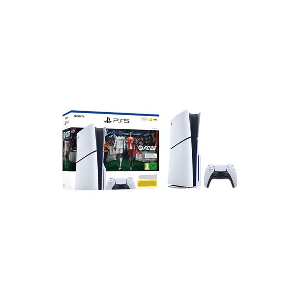 Sony PlayStation 5 Slim Disc Edition 1TB + EA Sports FC 26
